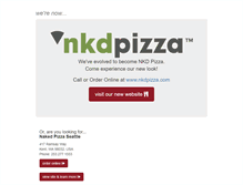 Tablet Screenshot of nakedpizza.biz